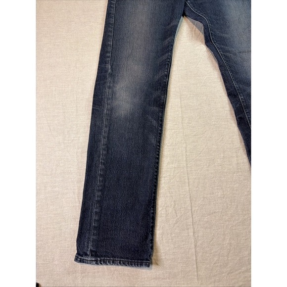 Levis Jeans Mens Size 32 x 34 Blue Denim 511 Skinny Fit Straight Leg Stretch - Picture 2 of 10